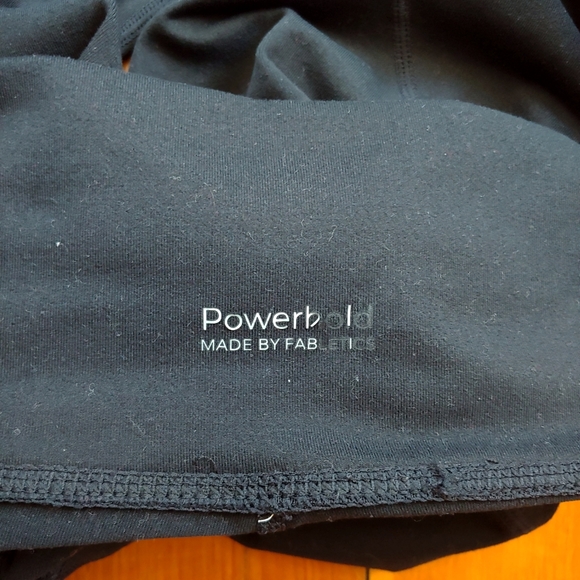 Fabletics Dynamic High-Waisted Lattice 7/8 Powerhold Leggings - Picture 8 of 8